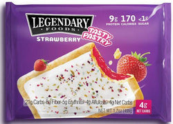 Legendary Foods Tasty Pastry Toaster Pastries (1.7oz 10 Pack)