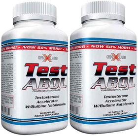 GenXLabs Test ABOL 90 caps Buy 1 Get 1 Free|Test Booster|Mass For Life|