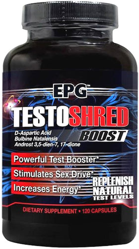 EPG Extreme Performance Group Testoshred 120 caps|Lean Muscle|Mass For Life|