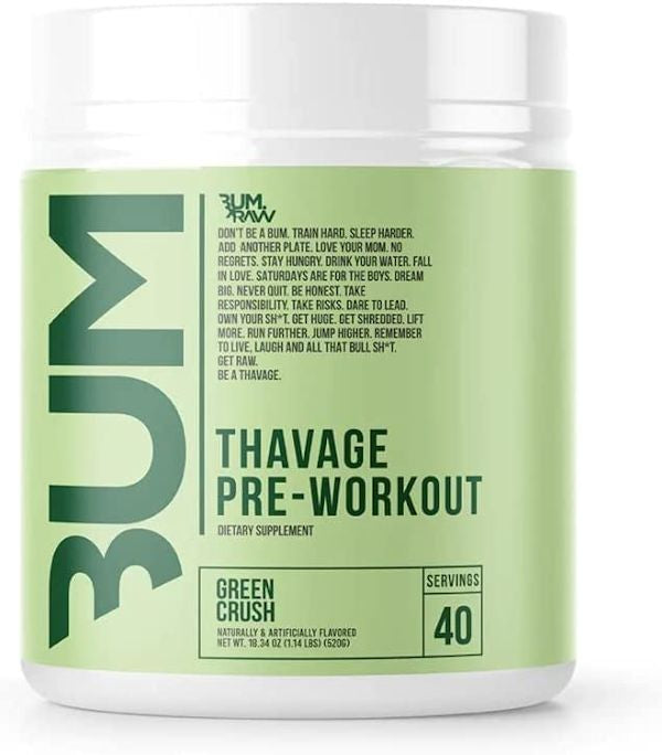 Raw Nutrition Thavage Pre-Workout D 40 servings