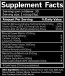 JNX Sports The Shadow High Intensity Pre-Workout|Pre Workout|Mass For Life|