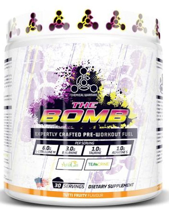 Chemical Warfare The Bomb Pre-Workout High Stim|Pre-Workout|Mass For Life|