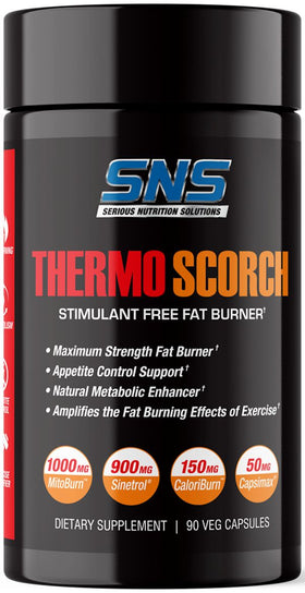 SNS Serious Nutrition Solutions Thermo Scorch|Fat Burner|Mass For Life|