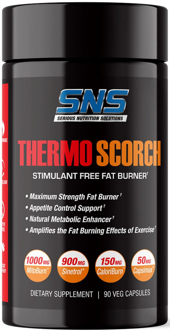 SNS Serious Nutrition Solutions Thermo Scorch|Fat Burner|Mass For Life|