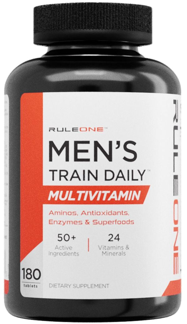 RuleOne Proteins Men Train Daily Multi 180 tabs