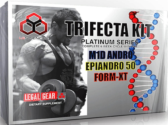 LG Sciences Trifecta Kit 6 Weeks Muscle Kit|Muscle Growth|Mass For Life|