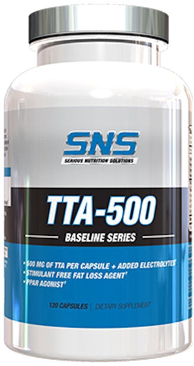 SNS Serious Nutrition Solutions TTA-500 Fat Loss Agent 90 Caps|Fat Buner|Mass For Life|