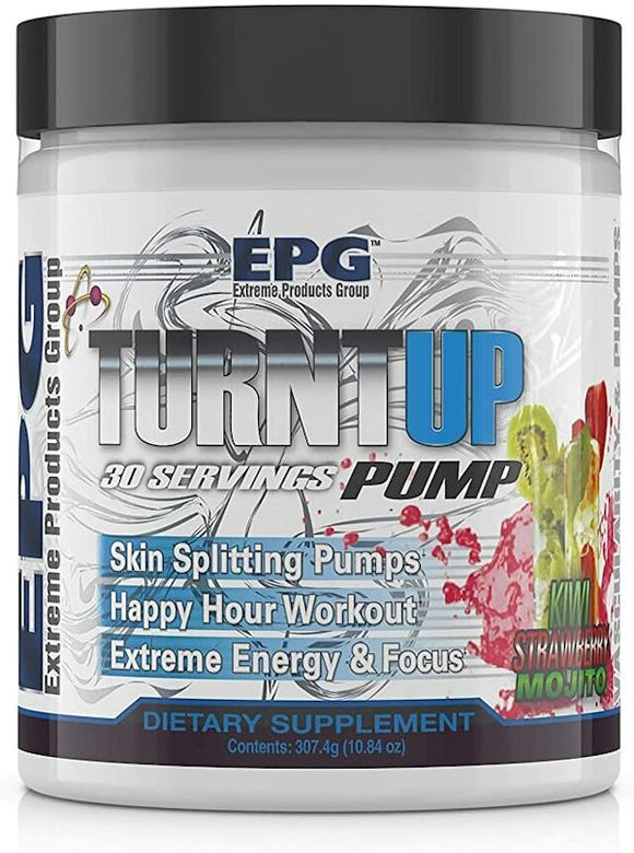 EPG Extreme Performance Group Turnt UP 30 servings|Pre Workout|Mass For Life|