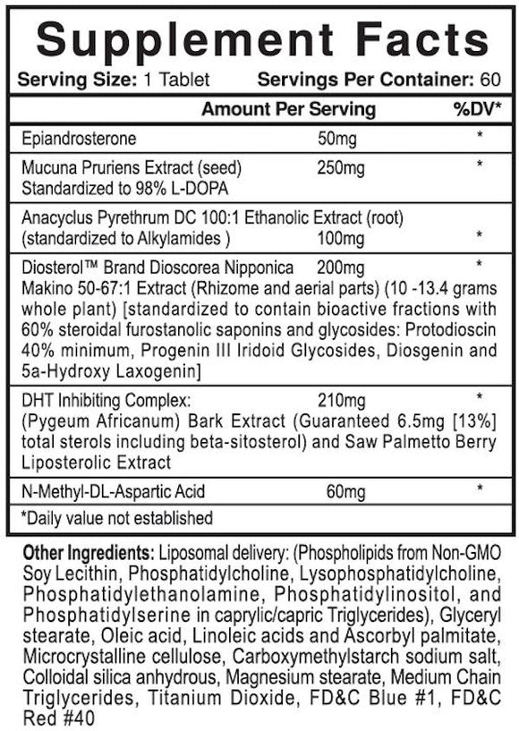 USP Labs Ultimate-T Testosterone Support 60 Tabs|Test Booster|Mass For Life|