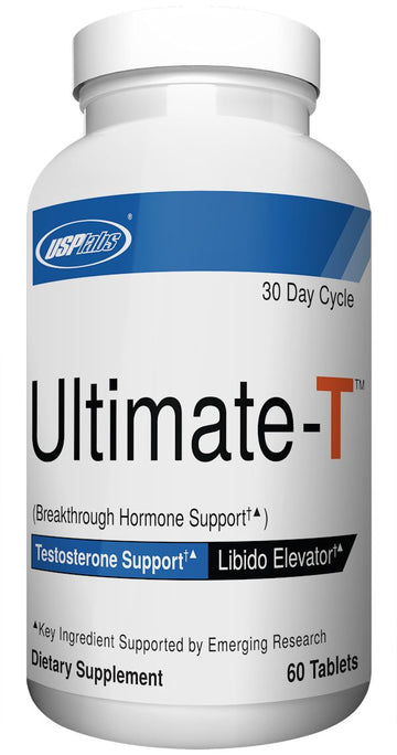 USP Labs Ultimate-T Testosterone Support 60 Tabs|Test Booster|Mass For Life|