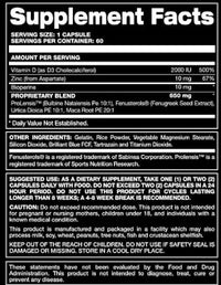 Testosterone IronMag Labs Ultra Male Rx fact