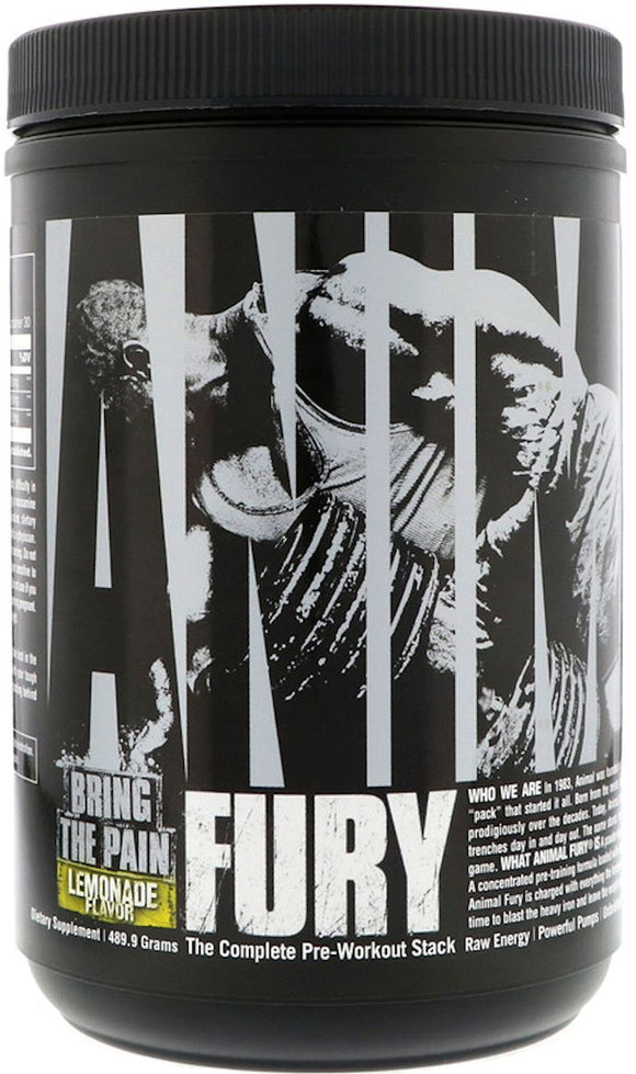 Universal Nutrition Animal Fury 30 servings|BCAA|Mass For Life|