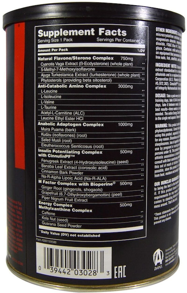 Universal Nutrition Lean Muscle Universal Nutrition Animal M-Stak 21 paks