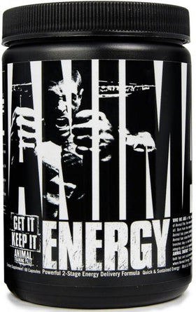 Universal Nutrition Animal Energy 60 caps|Pre-Workout|Mass For Life|