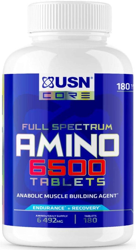 USN Amino 6500 180 tabs|Amino Acids|Mass For Life|
