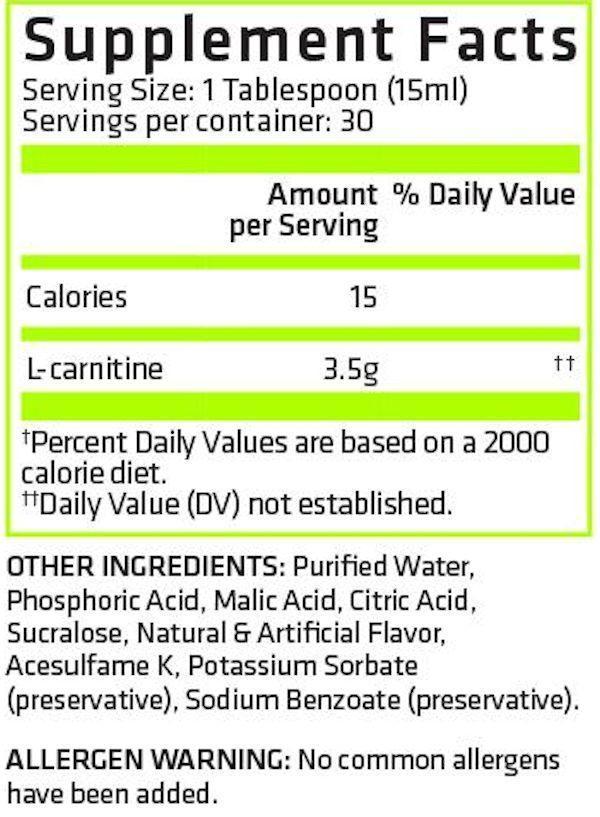 USN Carnitine USN L-Carnicut 3500 Liquid