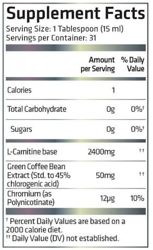 USN L-Carnicut Liquid 2400 31 servings|Carnitine|Mass For Life|