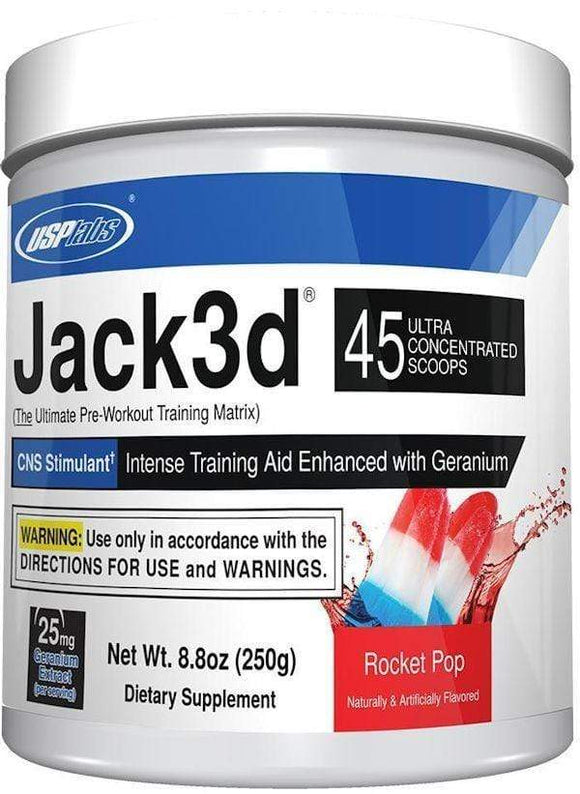 USP Labs Jack3d Pre-Workout 45 Servings|Pre Workout|Mass For Life|