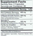 GenXLabs Ultimate Mass Muscle Stack with FREE XXL Muscle Tank Top|Test Booster|Mass For Life|