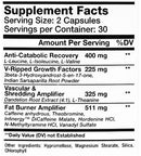 GenXLabs V-Ripped, X Abol with FREE Hard Natural Body|Test Booster|Mass For Life|