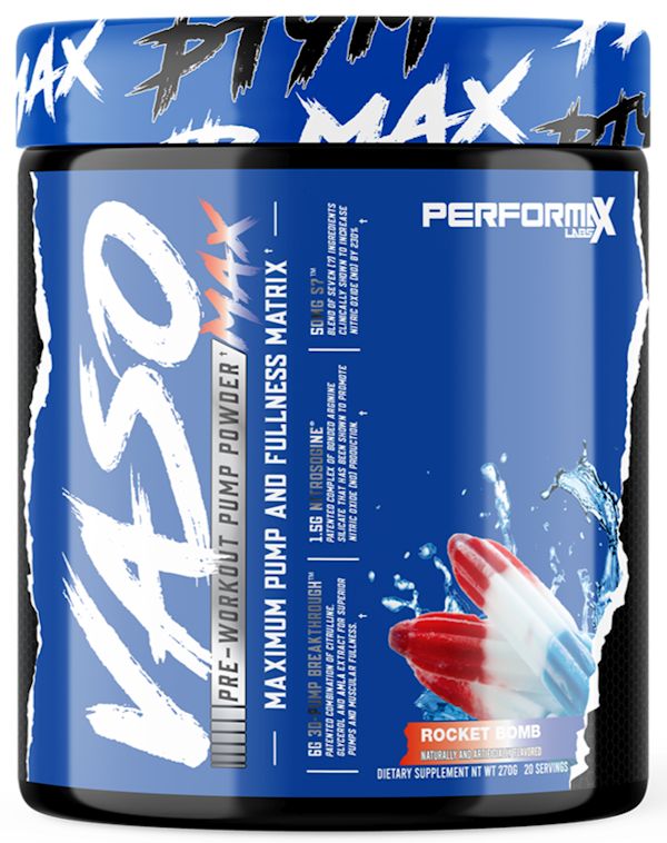 Performax Labs Vasomax muscle pumps Maximum Pump
