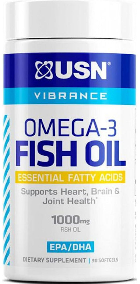 USN Omega-3 Fish Oil 90 ct|Omega 3|Mass For Life|