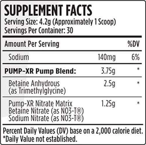 VMI Sports PUMP-XR 30 servings|Pre-Workout|Mass For Life|
