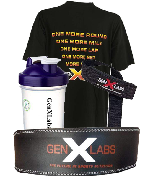 GenXLabs Weight Training Deal|Weight Training Belt|Mass For Life|