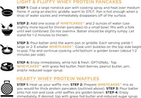 RuleOne Protein WheyCakes cook