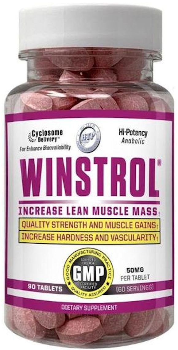 Hi-Tech Pharmaceuticals Winstrol Muscle Builder|Hardcore|Mass For Life|