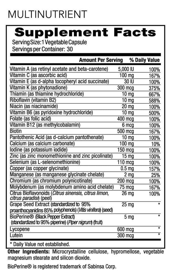 NF Sports Wodpak 30 days|Multi Vitamin|Mass For Life|