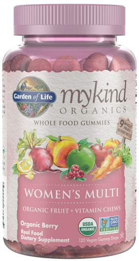 Garden Of Life mykind Organics Women's Multi 40+ Gummies|Multi Vitamin|Mass For Life|