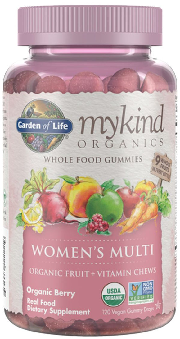 Garden Of Life mykind Organics Women's Multi 40+ Gummies|Multi Vitamin|Mass For Life|