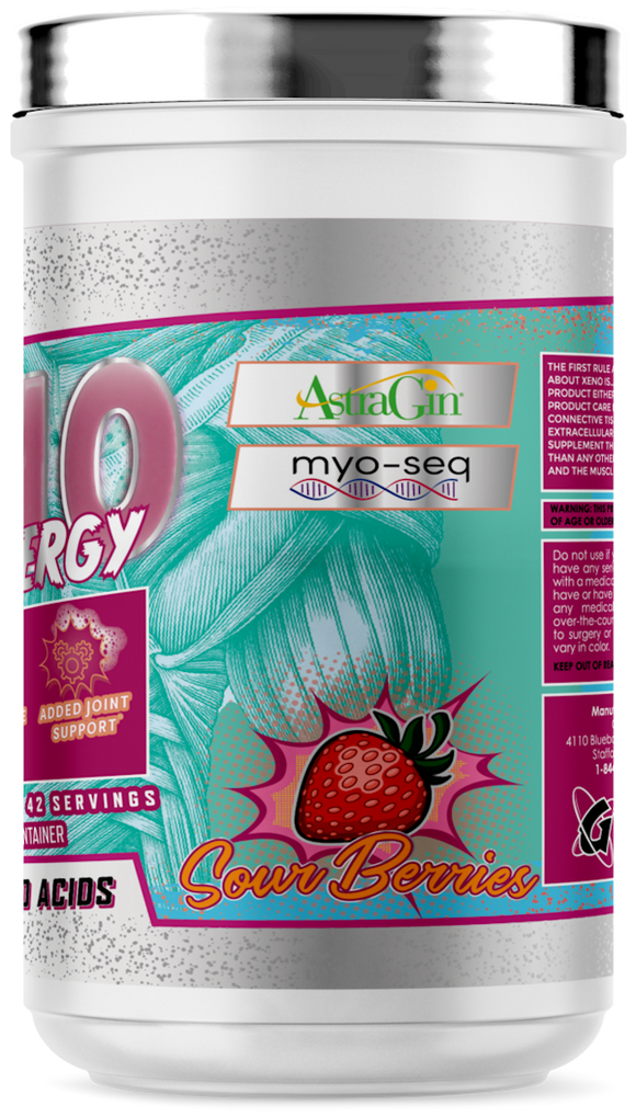 Glaxon Xeno Energy EAA|Pre Workout|Mass For Life|