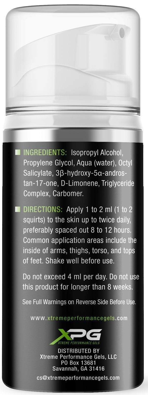 Xtreme Performance Gels Topical Cream Xtreme Performance Gels EpiAndro Gels 3.4 oz
