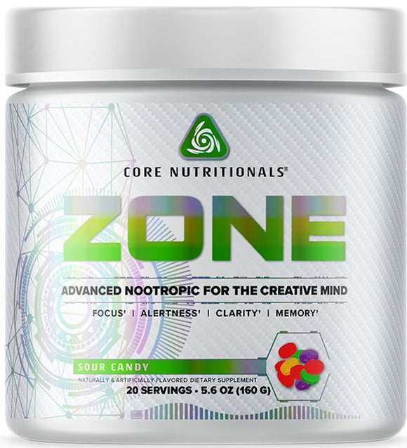 Core Nutritionals Zone Focus Pre-Workout|Focus|Mass For Life|